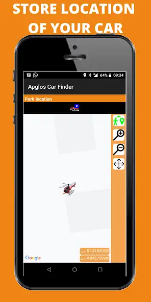 Скачать Find your car - Apglos Car Fin [Премиум версия] MOD APK на Андроид