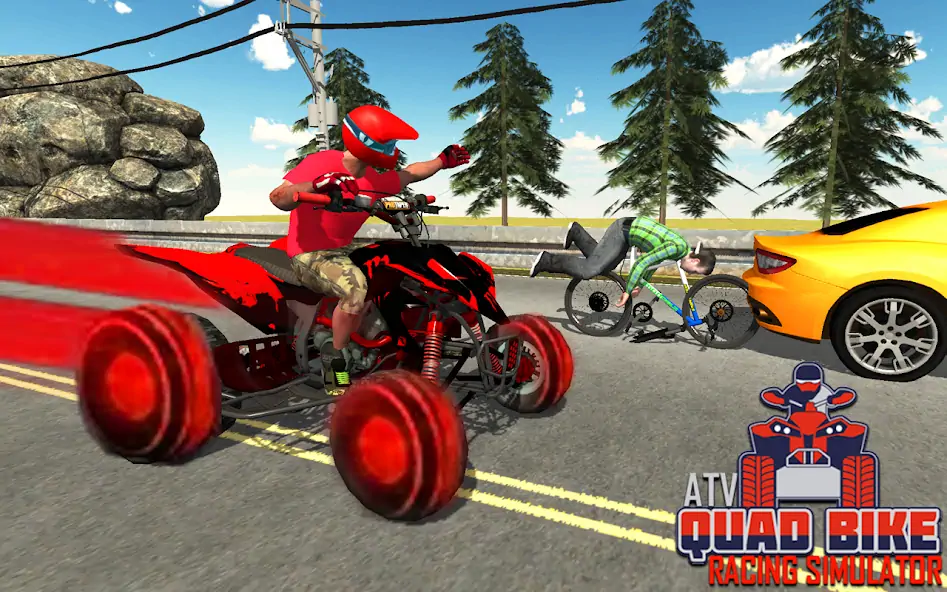 Скачать ATV Quad Bike Rider Simulator [Полная версия] MOD APK на Андроид