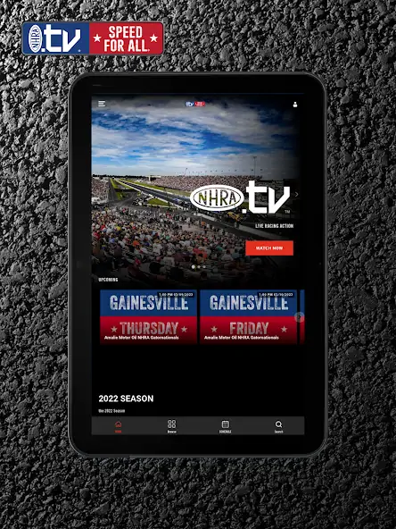 Скачать NHRA.TV [Без рекламы] MOD APK на Андроид