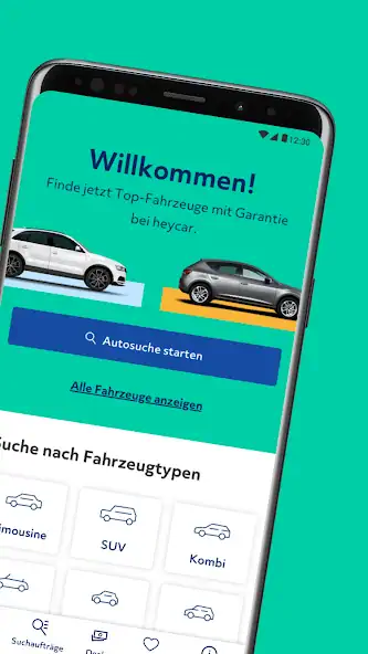 Скачать heycar: Gebrauchtwagen kaufen [Разблокированная версия] MOD APK на Андроид