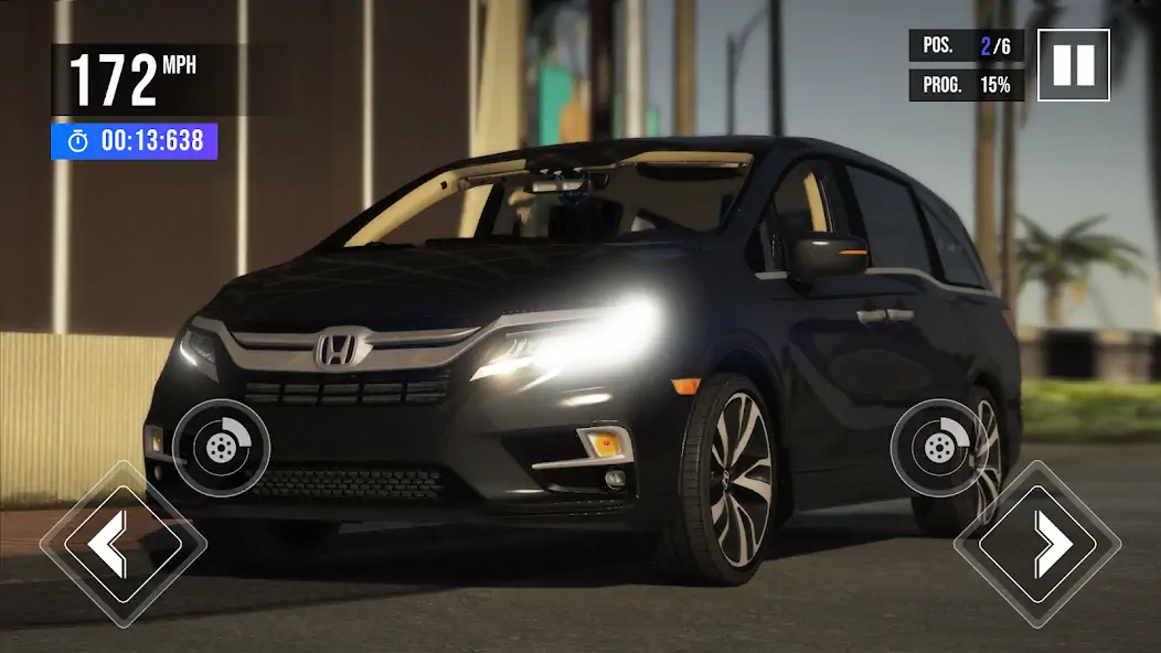 Скачать Car Simulator Honda: Auto Ride [Разблокированная версия] MOD APK на Андроид