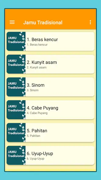 Скачать Kumpulan Jamu Tradisional [Разблокированная версия] MOD APK на Андроид
