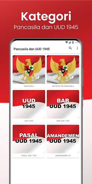 Скачать Pancasila dan UUD 1945 [Разблокированная версия] MOD APK на Андроид