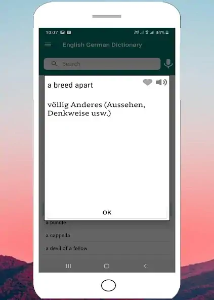 Скачать English German Dictionary [Полная версия] MOD APK на Андроид