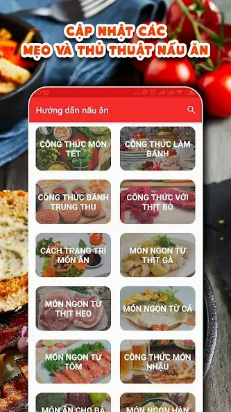 Скачать Thực đơn món ăn cho 365 ngày [Разблокированная версия] MOD APK на Андроид
