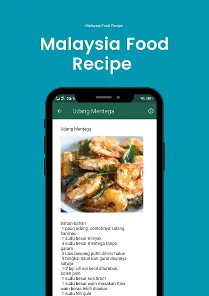 Скачать Resipi masakan Malaysia pemula [Разблокированная версия] MOD APK на Андроид