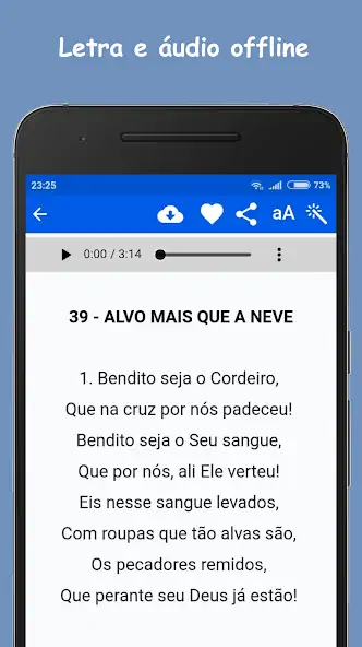 Скачать Harpa Cristã: Hinos com áudio [Разблокированная версия] MOD APK на Андроид