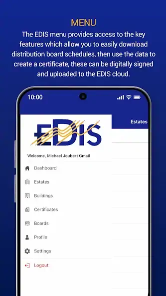 Скачать EDIS ELECTRICAL CERTIFICATES [Полная версия] MOD APK на Андроид