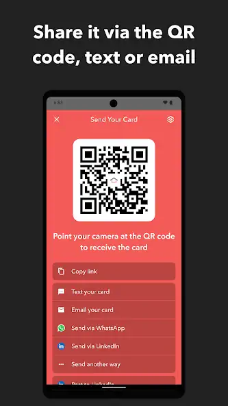 Скачать Blinq - Digital Business Card [Премиум версия] MOD APK на Андроид