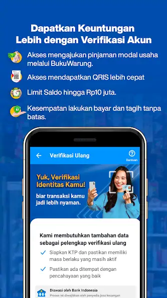 Скачать BukuWarung Aplikasi Untuk UMKM [Без рекламы] MOD APK на Андроид