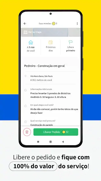 Скачать GetNinjas: Encontre Serviços [Без рекламы] MOD APK на Андроид