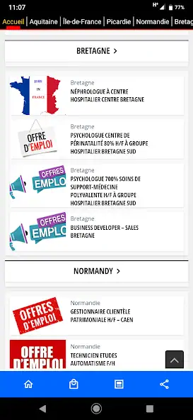 Скачать Emploi France Recherche emploi [Премиум версия] MOD APK на Андроид