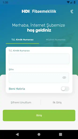 Скачать HDI Fibaemeklilik Mobil Şube [Полная версия] MOD APK на Андроид