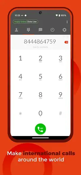 Скачать Extra Line: Mobile VoIP Calls [Полная версия] MOD APK на Андроид