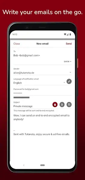 Скачать Tutanota - зашифрованная почта [Полная версия] MOD APK на Андроид