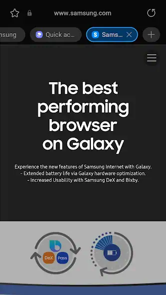 Скачать Samsung Internet Browser Beta [Полная версия] MOD APK на Андроид