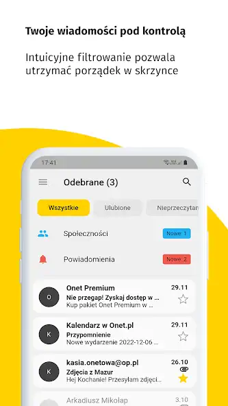 Скачать Onet Poczta - nowa wersja [Без рекламы] MOD APK на Андроид