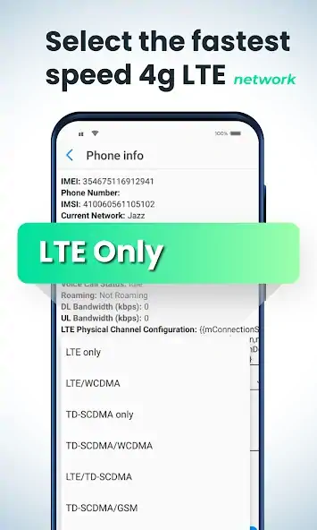 Скачать 4G LTE Mode only [Без рекламы] MOD APK на Андроид