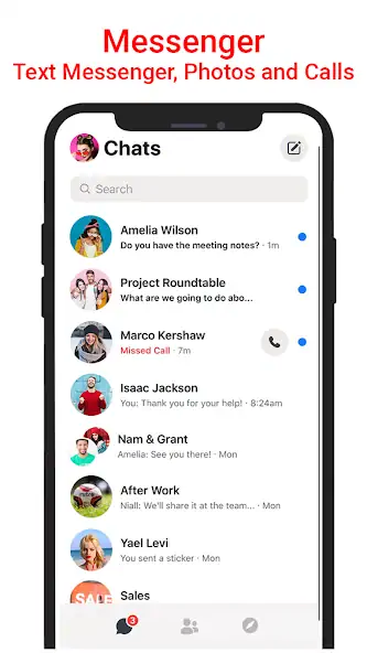 Скачать Messenger SMS & MMS [Премиум версия] MOD APK на Андроид