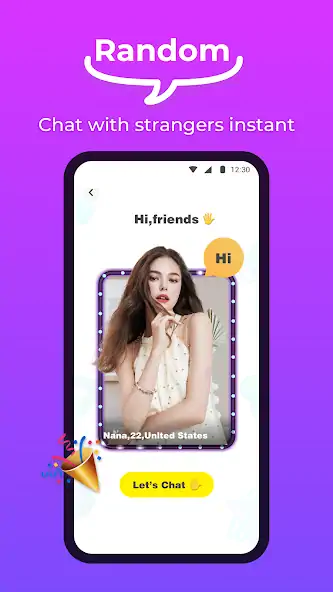 Скачать Hotchat - 1 on 1 Video Chat [Полная версия] MOD APK на Андроид