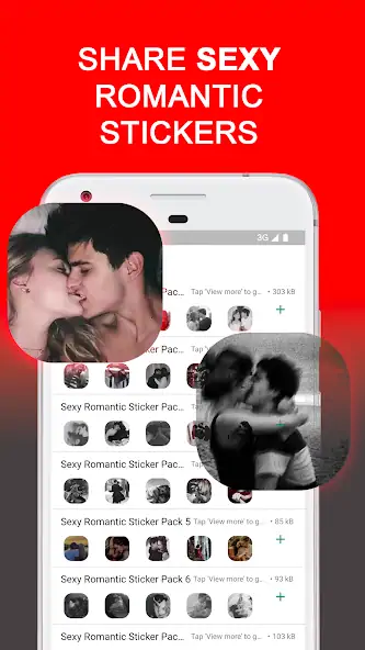 Скачать Romantic Stickers for WA [Премиум версия] MOD APK на Андроид