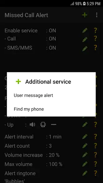 Скачать Missed Call Alert [Премиум версия] MOD APK на Андроид