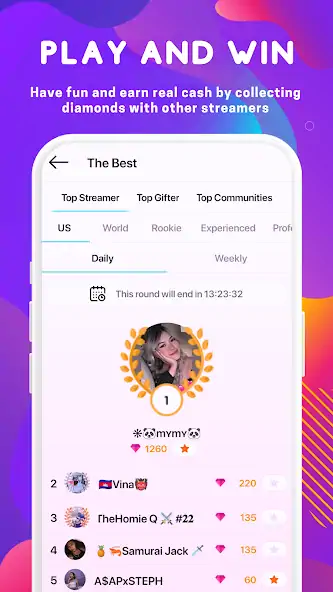 Скачать EME Hive: Go Live, Meet, Chat! [Разблокированная версия] MOD APK на Андроид