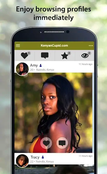 Скачать KenyanCupid: Kenyan Dating [Без рекламы] MOD APK на Андроид