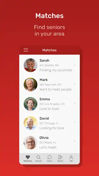 Скачать Dating for Seniors [Полная версия] MOD APK на Андроид