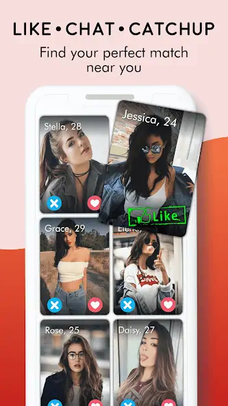 Скачать CatchUp — Dating, Chat & Meet [Без рекламы] MOD APK на Андроид