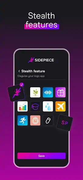 Скачать Hookup & Dating App -SIDEPIECE [Премиум версия] MOD APK на Андроид