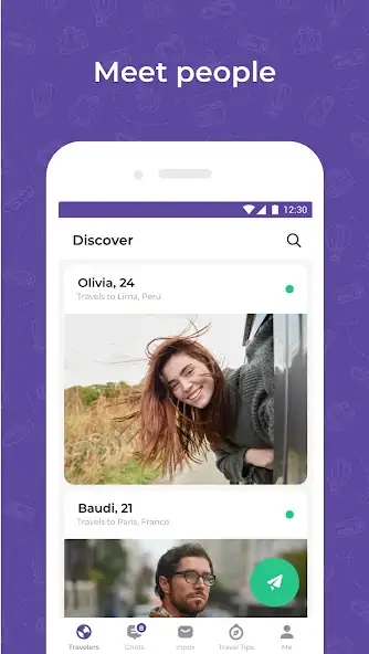 Скачать Travel dating: YourTravelMates [Премиум версия] MOD APK на Андроид