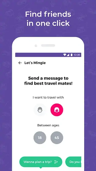 Скачать Travel dating: YourTravelMates [Премиум версия] MOD APK на Андроид