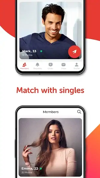 Скачать Hotti Dating: Chat, Meet, Date [Без рекламы] MOD APK на Андроид
