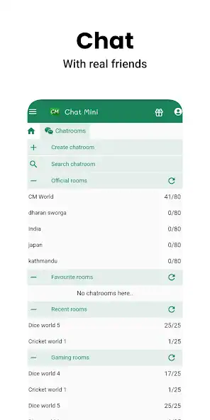 Скачать Chat Mini [Разблокированная версия] MOD APK на Андроид