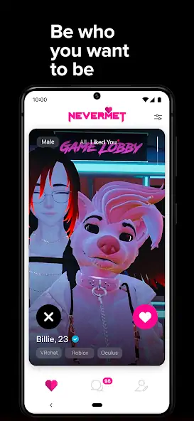 Скачать Nevermet - VR Dating Metaverse [Полная версия] MOD APK на Андроид