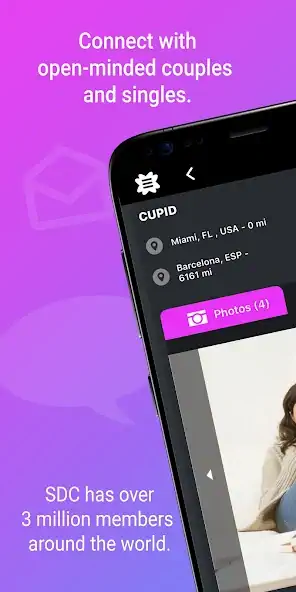 Скачать Swingers & Threesomes by SDC [Без рекламы] MOD APK на Андроид