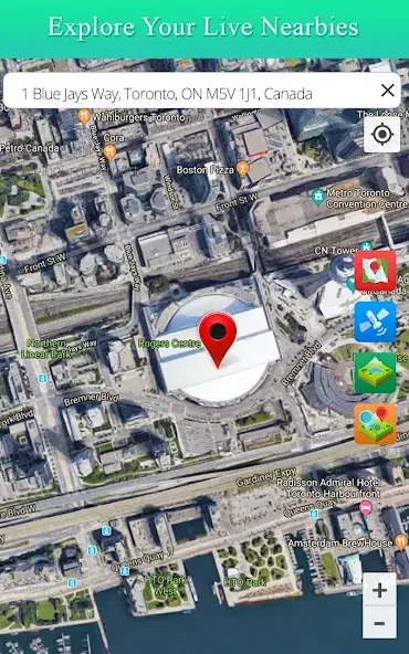 Скачать Live Satellite View GPS Map [Полная версия] MOD APK на Андроид