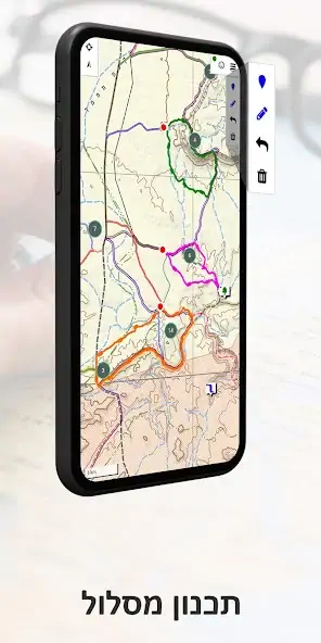 Скачать Israel Hiking Map [Премиум версия] MOD APK на Андроид