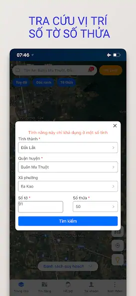 Скачать Thongtin.land - Xem quy hoạch [Разблокированная версия] MOD APK на Андроид