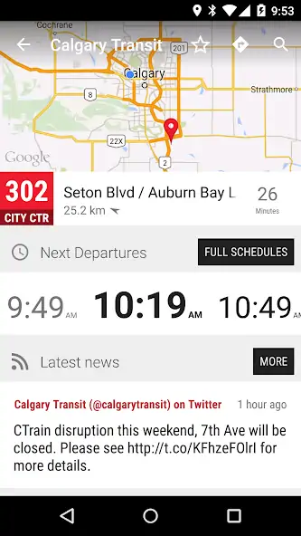 Скачать Calgary Transit Bus - MonTran… [Разблокированная версия] MOD APK на Андроид