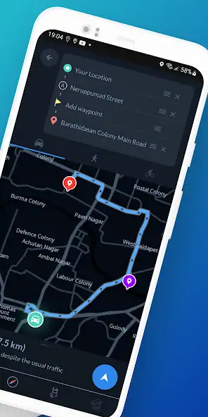 Скачать Offline Map Navigation [Полная версия] MOD APK на Андроид