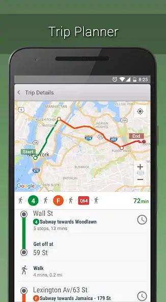 Скачать MyTransit NYC Subway & MTA Bus [Полная версия] MOD APK на Андроид