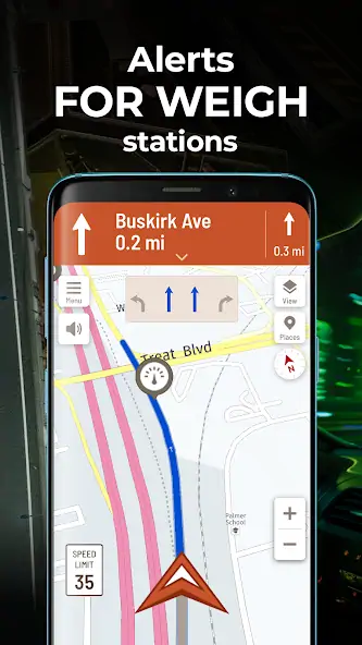 Скачать Hammer: Truck GPS & Maps [Премиум версия] MOD APK на Андроид
