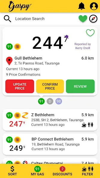 Скачать Gaspy - NZ Fuel Prices [Без рекламы] MOD APK на Андроид