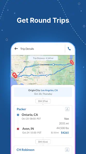 Скачать TruckBook: Maps Load Board [Разблокированная версия] MOD APK на Андроид