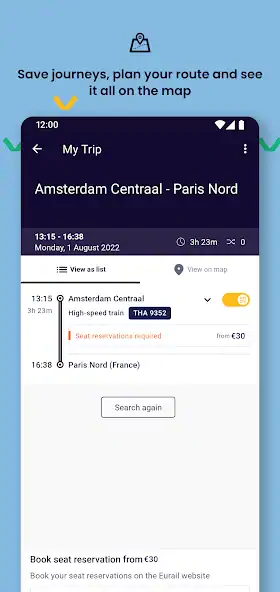 Скачать Eurail/Interrail Rail Planner [Полная версия] MOD APK на Андроид