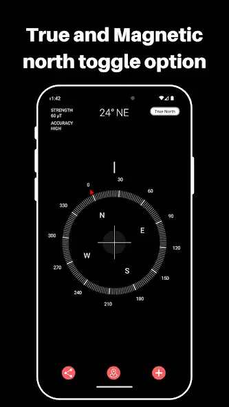 Скачать Compass [Разблокированная версия] MOD APK на Андроид