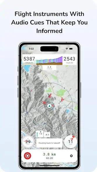 Скачать Gaggle - Flight Recorder [Премиум версия] MOD APK на Андроид