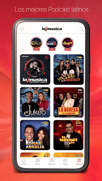 Скачать La Musica: Radio & Podcasts [Без рекламы] MOD APK на Андроид